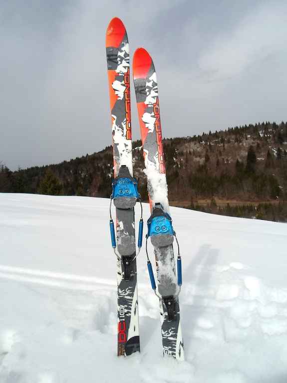 Skis Rossignol BC 110 + Fixation 75mm