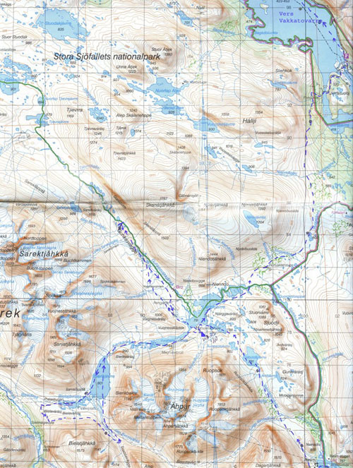 Variante : Sitojaure - Vakkotavarre