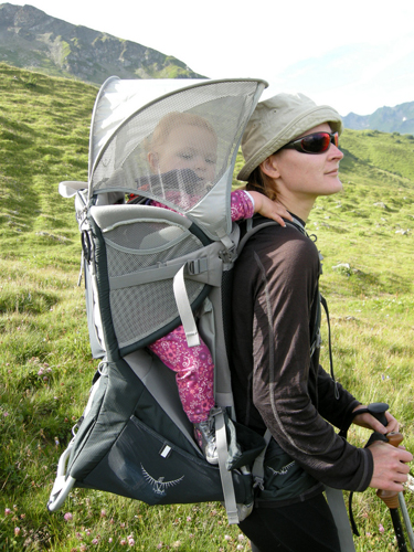 TEST : Sac à dos Porte-bébé OSPREY POCO, le top pour la randonnée