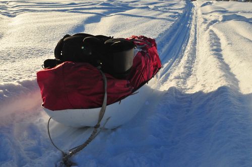 Sac de transport pour pulka Snowsled Trail - Trail pulk Transport Bag