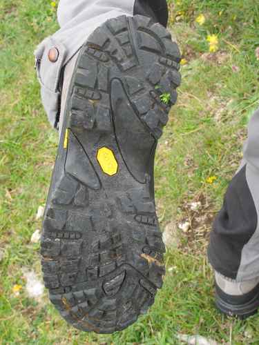 Un crantage et une semelle Vibram efficaces