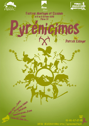Affiche Pyrénicimes 2010