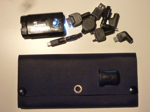 Panneau solaire Power3 USB et batterie universelle USB MP5