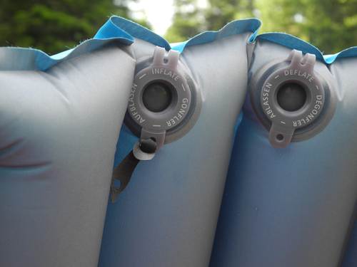 Boudins et valves de gonflage/dégonflage