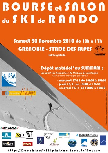 Cinéma de Montagne & Salon du ski de rando - Grenoble