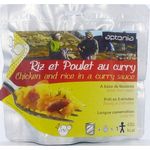 Test du plat lyophilisé Forclaz riz poulet au curry sans gluten