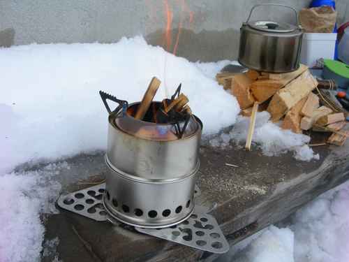 Un réchaud plutôt gourmand