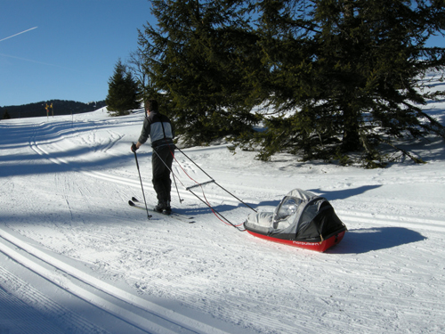 Test de la pulka enfant Norpulken