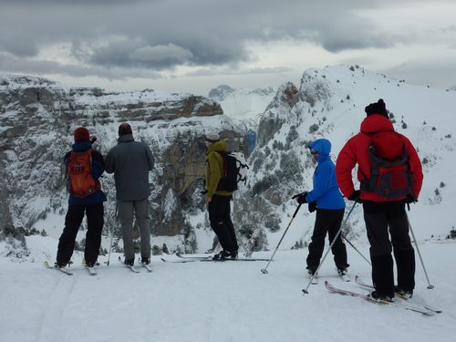 Bivouac hivernal dans la plaine de la Queyrie