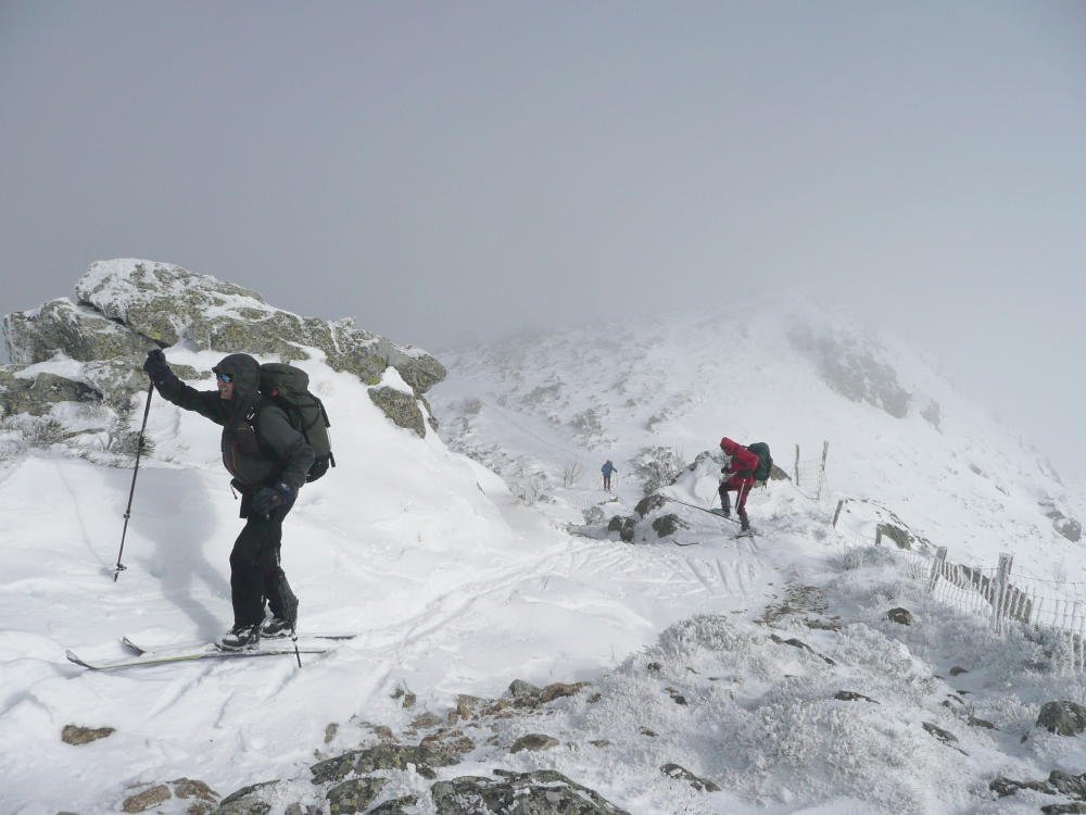 10 Jour 4 sur les crêtes du sommet de l'Abeouradou ..JPG