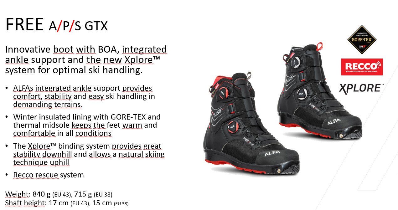 Rottofella Xplore premier test de la chaussure Alfa Free A P S GTX