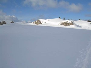 Faire sa trace à ski de randonnée nordique