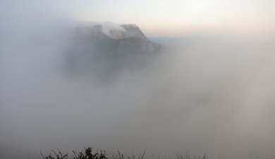 Court W-E de test à la frange des Hauts plateaux. Neige y es-tu?