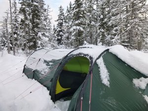 Bivouac et SRN au 45ème parallèle