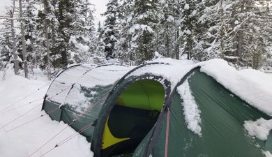 Bivouac et SRN au 45ème parallèle