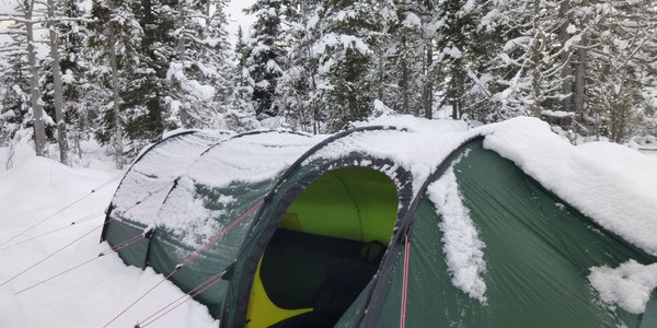 Bivouac et SRN au 45ème parallèle