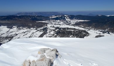 Mont Margeriaz par les pistes