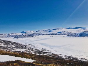 Hallingskarvet, 60° de latitude Nord, on dirait le Sud...