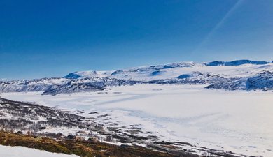 Hallingskarvet, 60° de latitude Nord, on dirait le Sud...