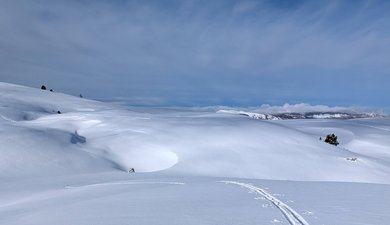 Plateau de Beurre, plaine de la Queyrie