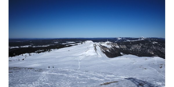 Le colomby de Gex par le col de la Faucille