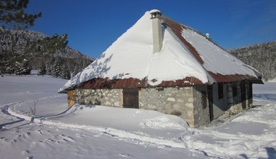 Le lac et les alpages du Mariet