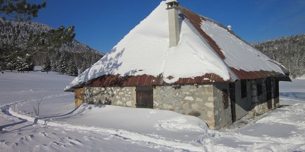 Le lac et les alpages du Mariet