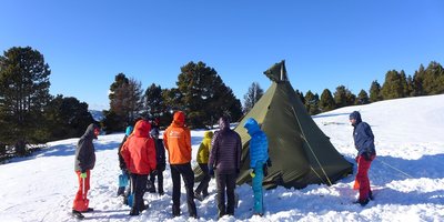 L’Aventure Nordique : découverte du ski de randonnée nordique et du bivouac hivernal