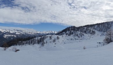 Col de Tramouillon depuis Seyes