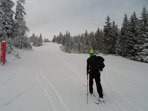 Margeriaz par les pistes