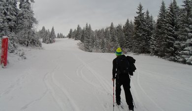 Margeriaz par les pistes