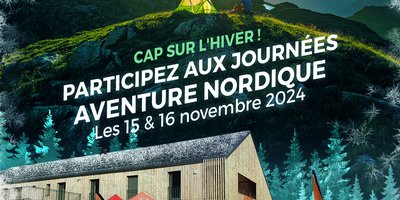 Participez aux Journées Aventure Nordique les 15 & 16 novembre 2024