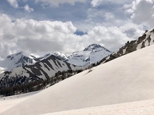 Un dernier p'tit col des Ourdeis pour clôturer la saison