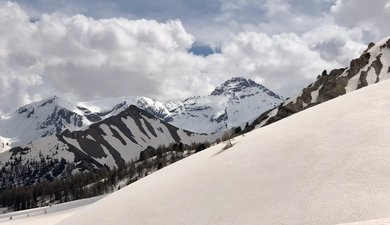 Un dernier p'tit col des Ourdeis pour clôturer la saison