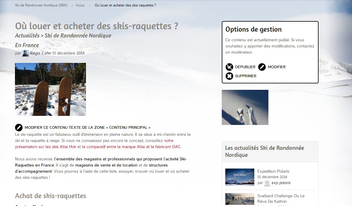 Actualité Rando Nordique & Outdoor