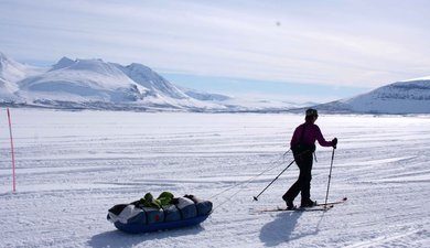 Vagabondage Sarek avril 2019