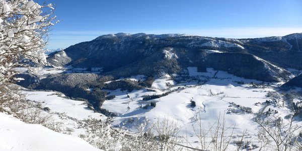 Col de la Croix Perrin - Croix Chabaud - Croix de Jaume