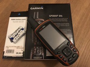 GPS GARMIN GPSMAP 64S + Batterie