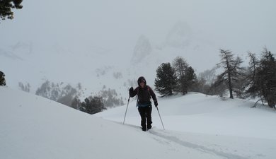 Les Alpages de Fontantie depuis Montbardon