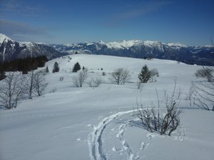 Col de Cenise par le plateau de Solaison