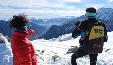 Col de la Pousterle depuis les Vigneaux