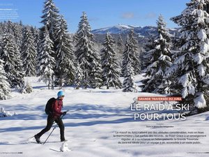 Grande Traversée du Jura en ski de randonnée nordique