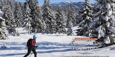 Grande Traversée du Jura en ski de randonnée nordique