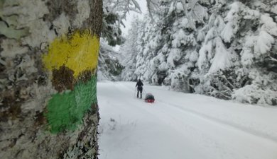 Col de la Croix Perrin - Croix Chabaud