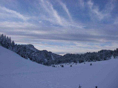 Au réveil…après une fraîche nuit !