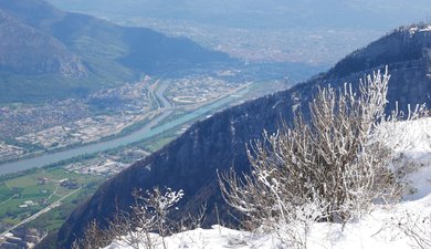 La Sure depuis le domaine de ski Alpin d'Autrans