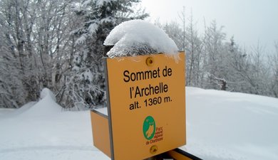 Le Sommet de l'Archelle et les Grandes Combes