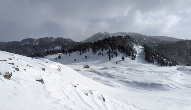 Plateau de Beure - Pré Peyret - Queyrie - Vers Grande Cabane