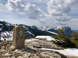 Neiges de printemps sur les Hauts de Chartreuse