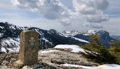 Neiges de printemps sur les Hauts de Chartreuse